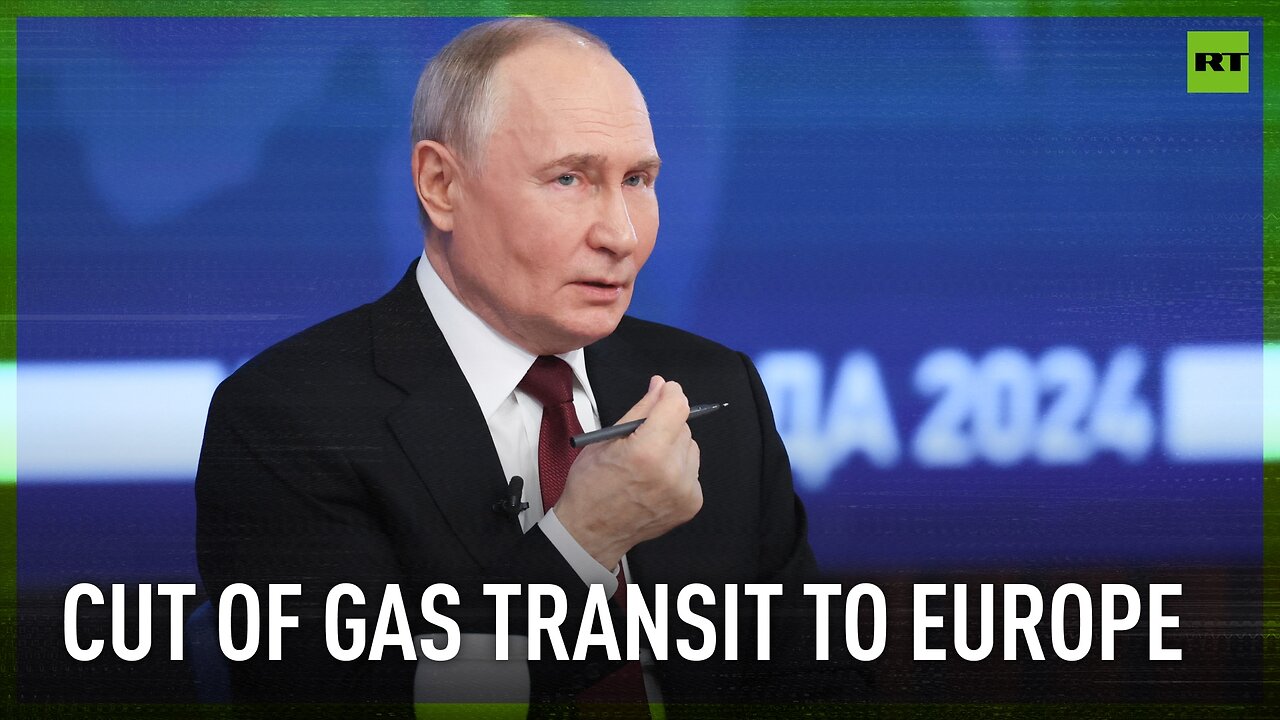 It was Ukraine, not us, why cut gas transit to Europe — Putin