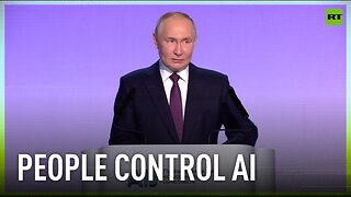 People define how AI works – Putin