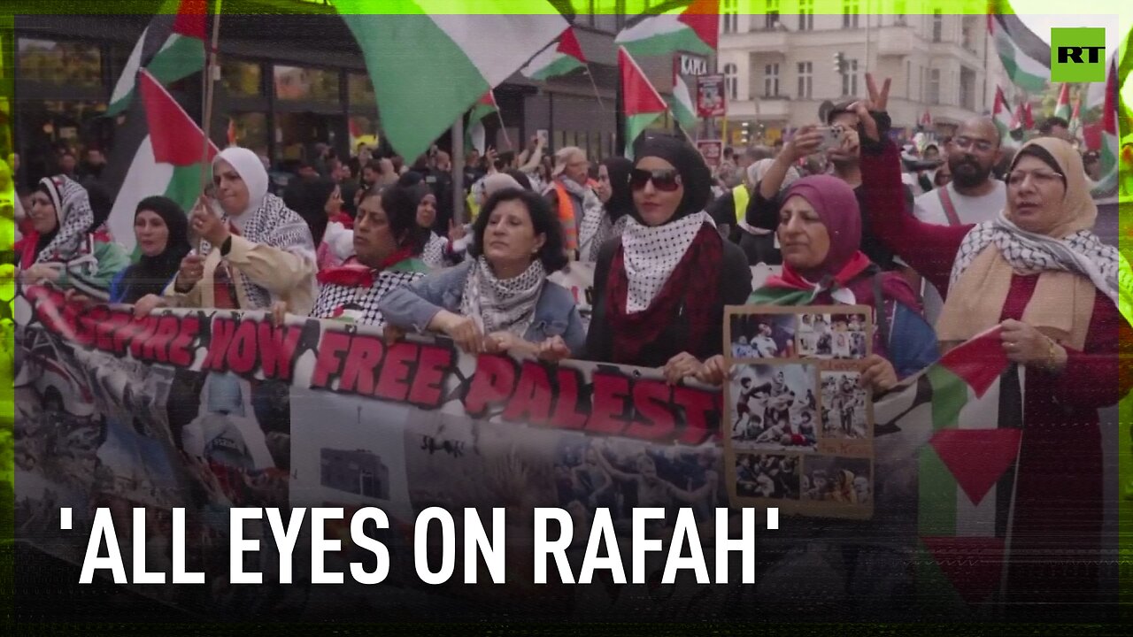 Berlin rally in support of Palestine