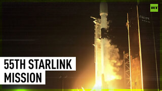 SpaceX launches rocket carrying 52 new satellites