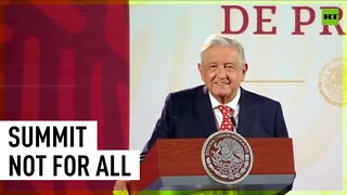 Mexican president skips Summit for the Americas