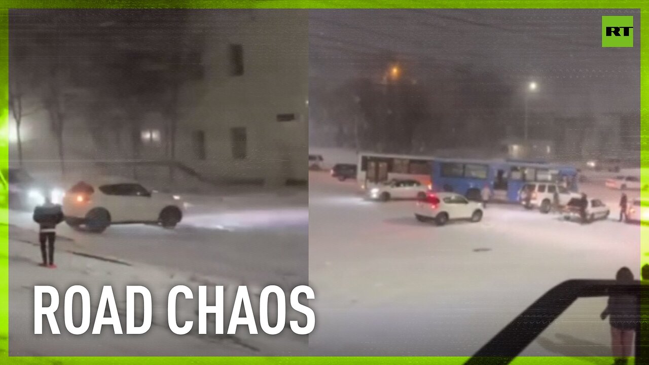 Winter has come! | Russia’s Kamchatka hit with road chaos