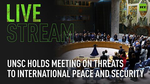 UN Security Council holds meeting on threats to international peace and security