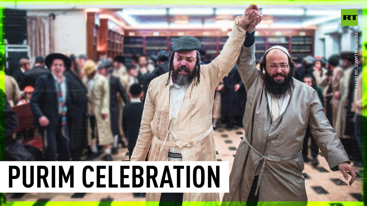 Purim celebration in Jerusalem