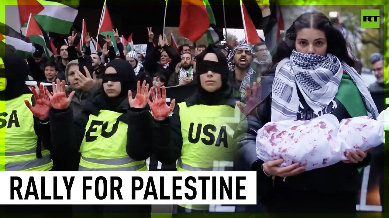 'Not numbers, but names' | Thousands support Palestine in Rotterdam