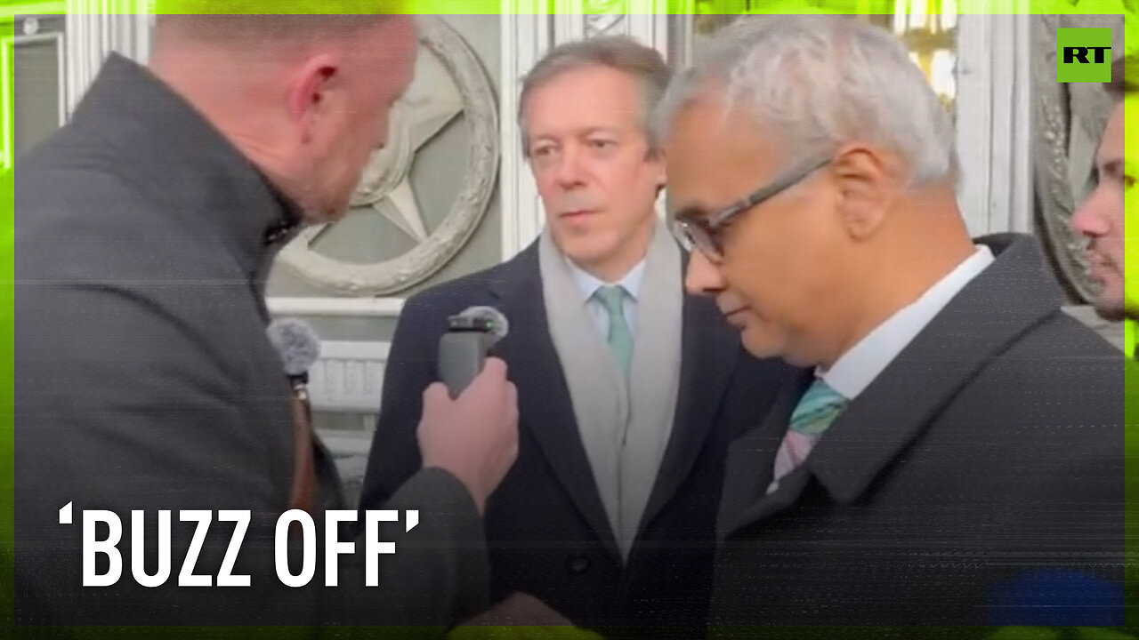 ‘Buzz off’ – UK ambassador to RT correspondent