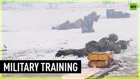 Russian special military forces hone their skills at training range