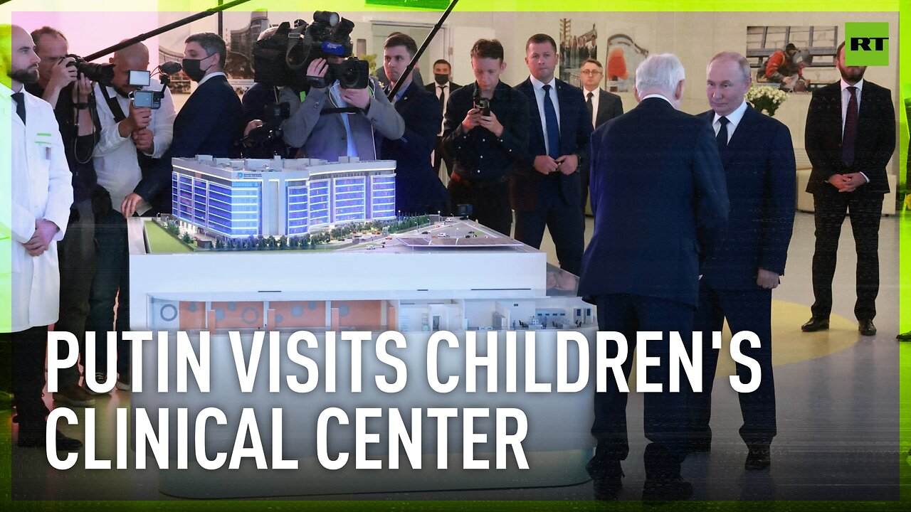 Putin visits Children's Clinical Center in Moscow Region