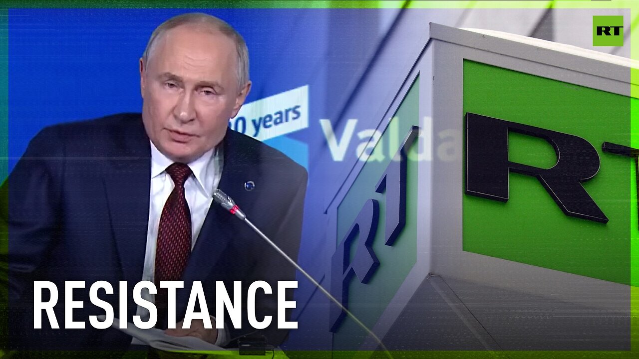 RT is ‘resistance’ – Putin