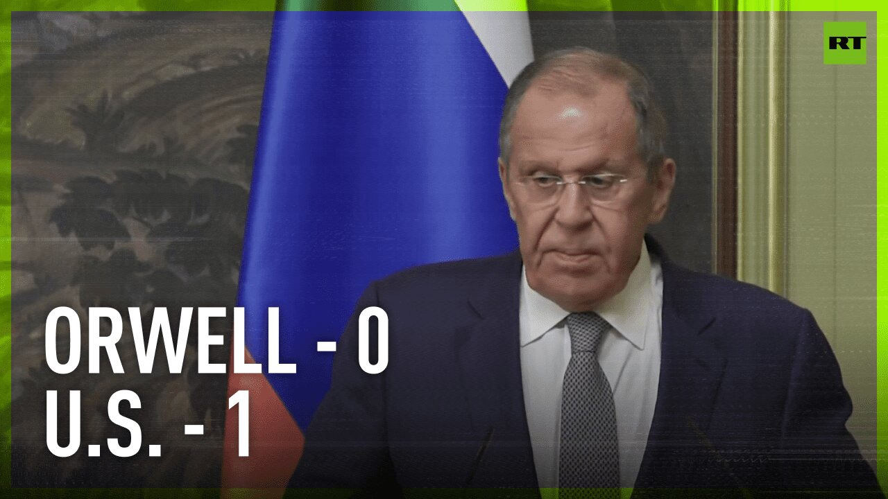 'Totalitarianism in its pure form' - Lavrov on RT sanctions