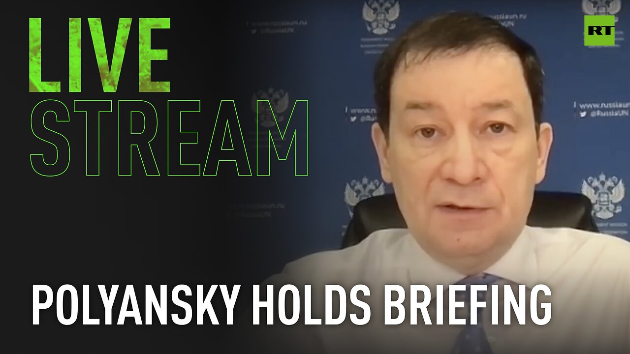 Russian deputy envoy to UN holds briefing
