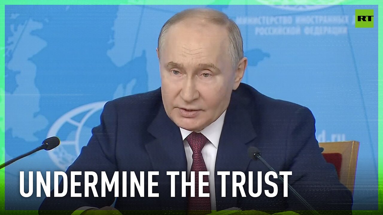 Freezing Russian assets in the West will not go unpunished — Putin