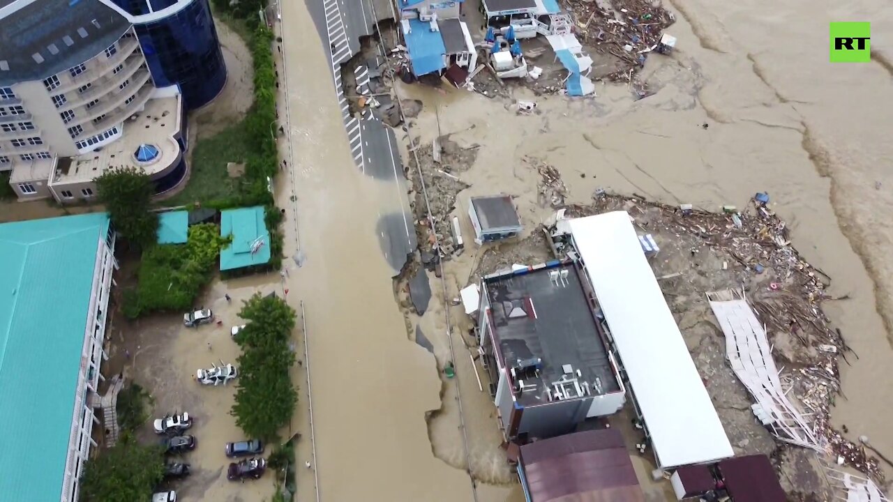 Southern Russia floods leave 4 dead and force 100+ to evacuate