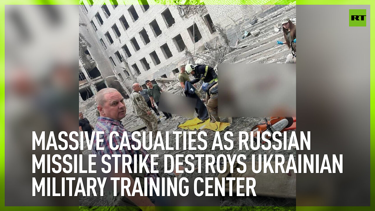 Massive casualties as Russian missile strike destroys Ukrainian military training center