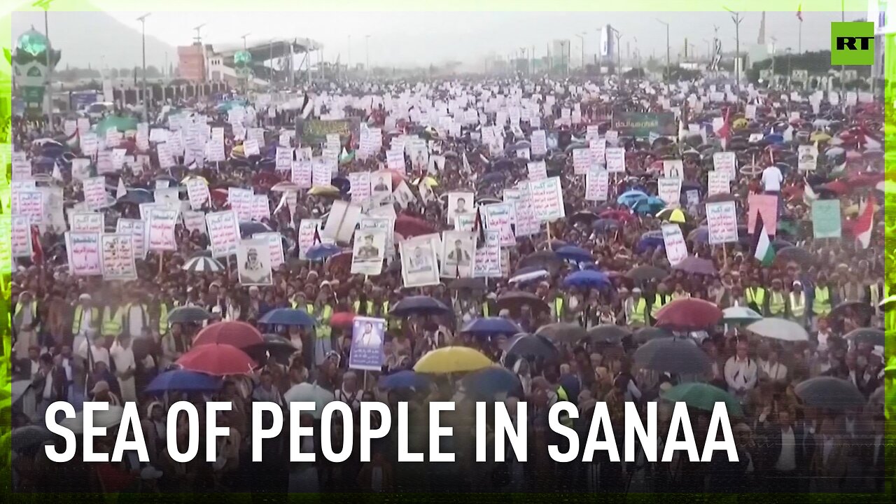 Massive protest in support of Gaza held in Yemen