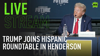 Trump joins Hispanic roundtable in Henderson