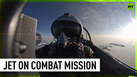 Russian Su-35 fighter destroys Ukrainian military targets