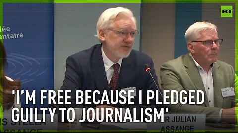 I’m free today because I pledged guilty to journalism – Assange