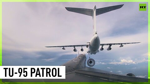 Russian Air Force on duty over Bering Sea's international waters