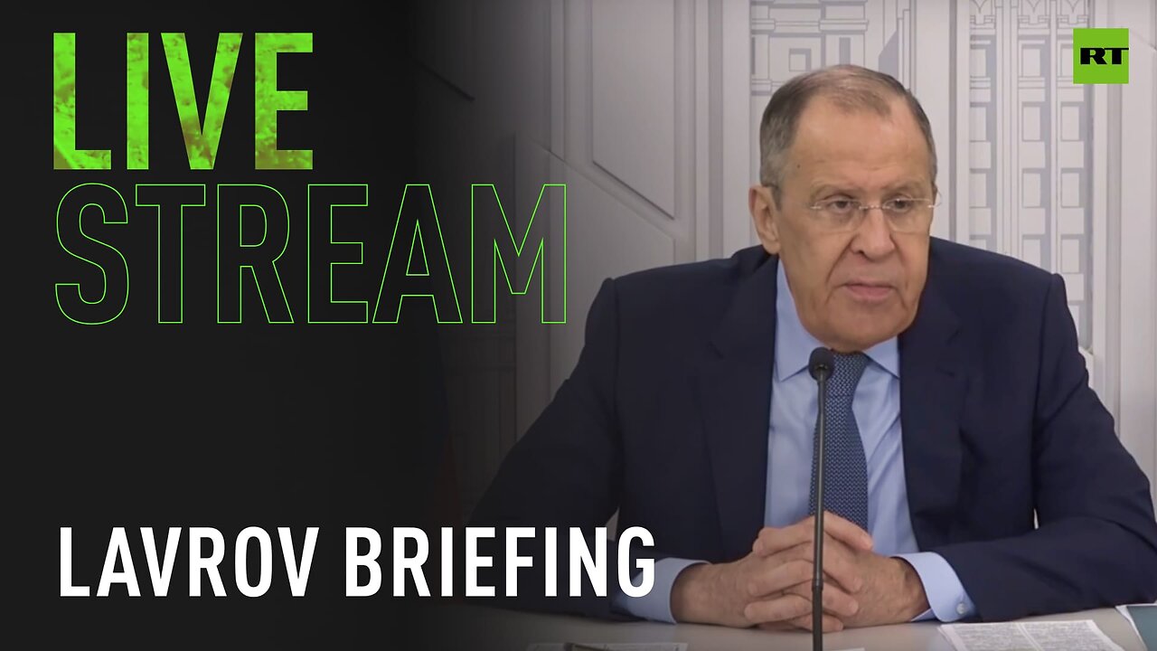 Lavrov holds briefing on Ukraine and other international topics