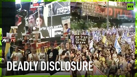 Israelis stage mass rallies after discovery of 6 dead hostages in Gaza