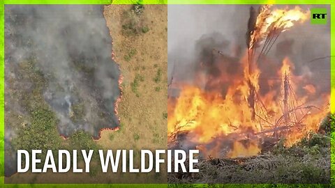 Peru’s wildfire burns through thousands of hectares