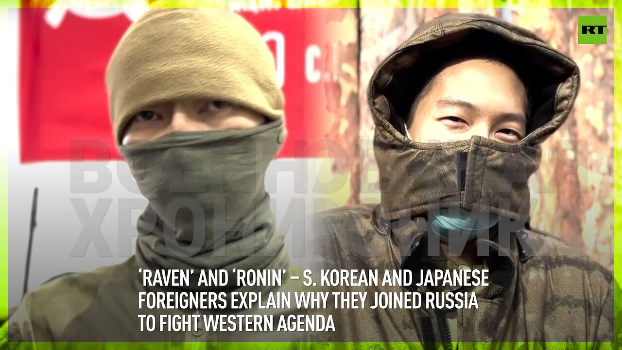 ‘Raven’ and ‘Ronin’ – S. Korean and Japanese foreigners explain why they joined Russia