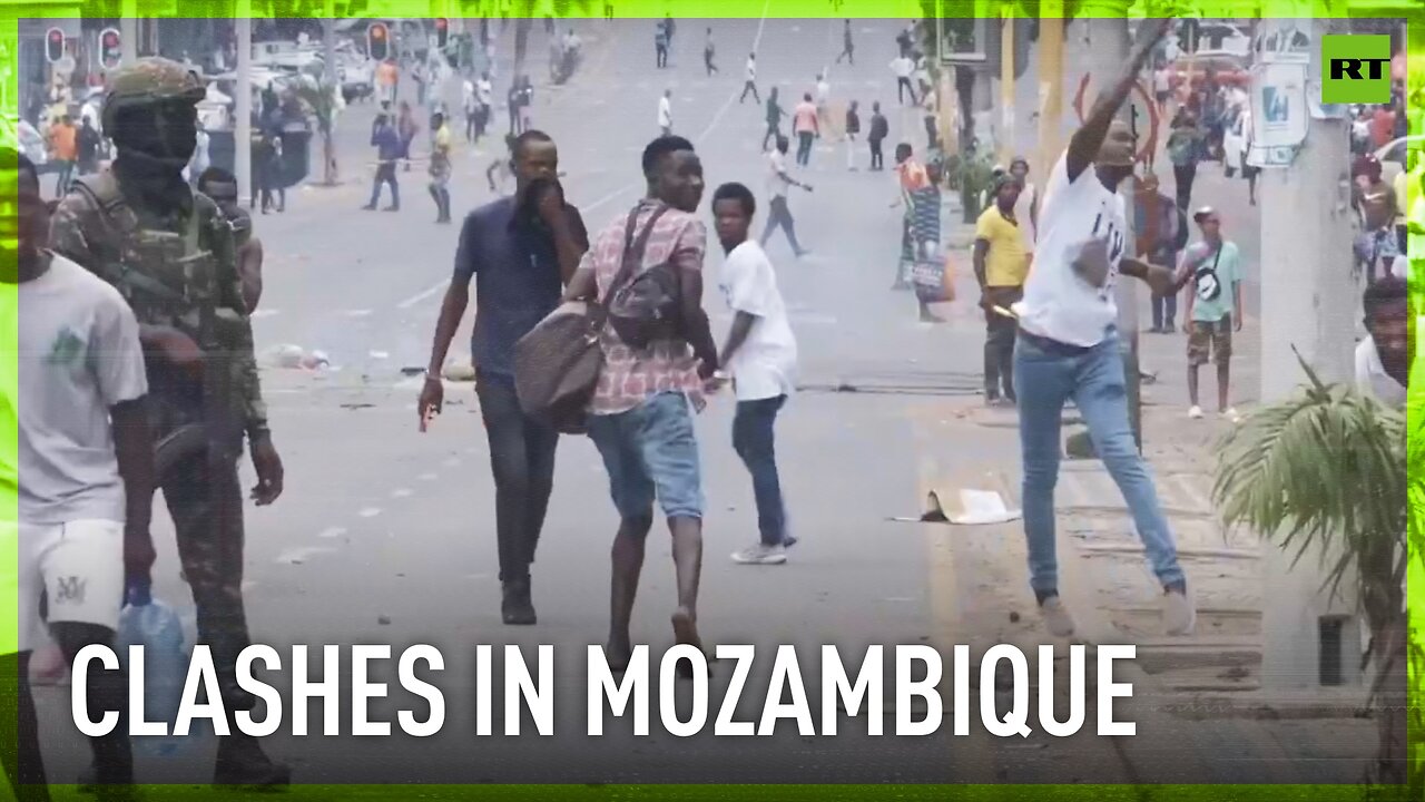 Maputo police clash with anti-government protesters