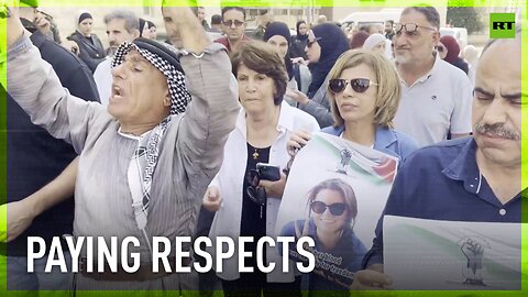 Dozens mourn American activist allegedly killed by IDF