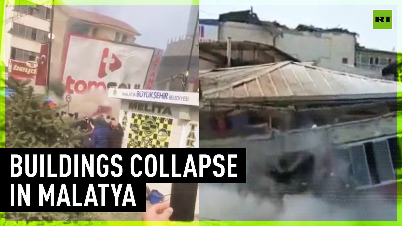 Buildings keep collapsing in Türkiye as country hit with another 5.6m earthquake