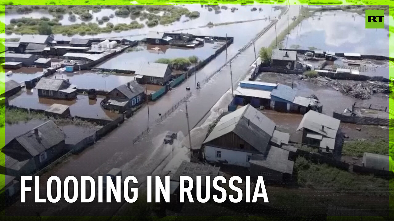 Russian far-east region hit with flooding