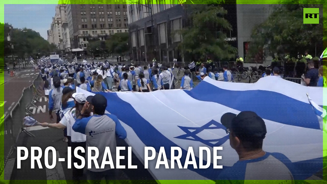 NYC hosts massive 'Israel Day on Fifth' parade