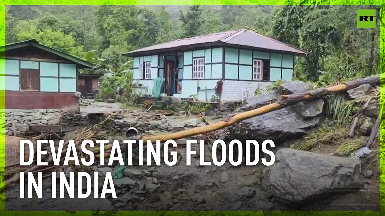 At least 6 dead as result of landslides caused by floods in India