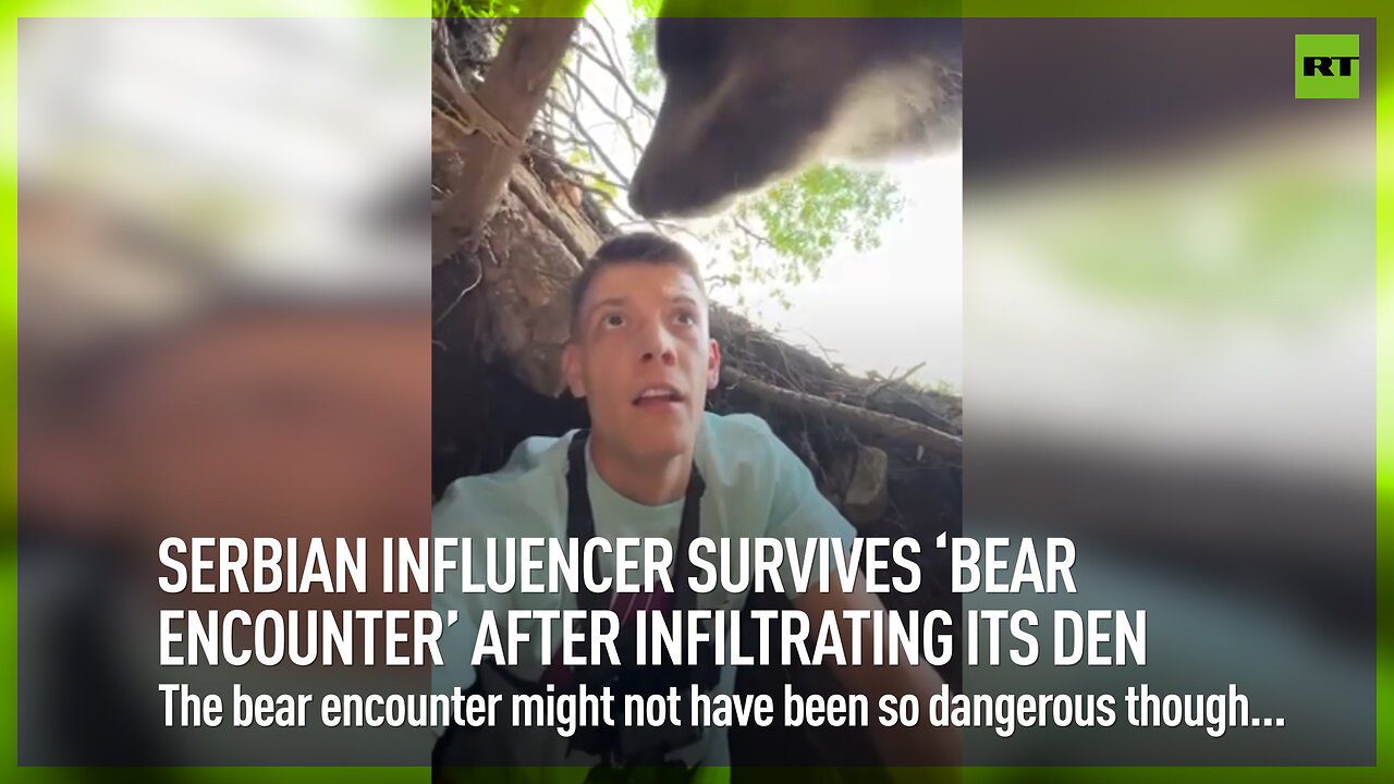 Serbian influencer survives ‘bear encounter’ after infiltrating its den