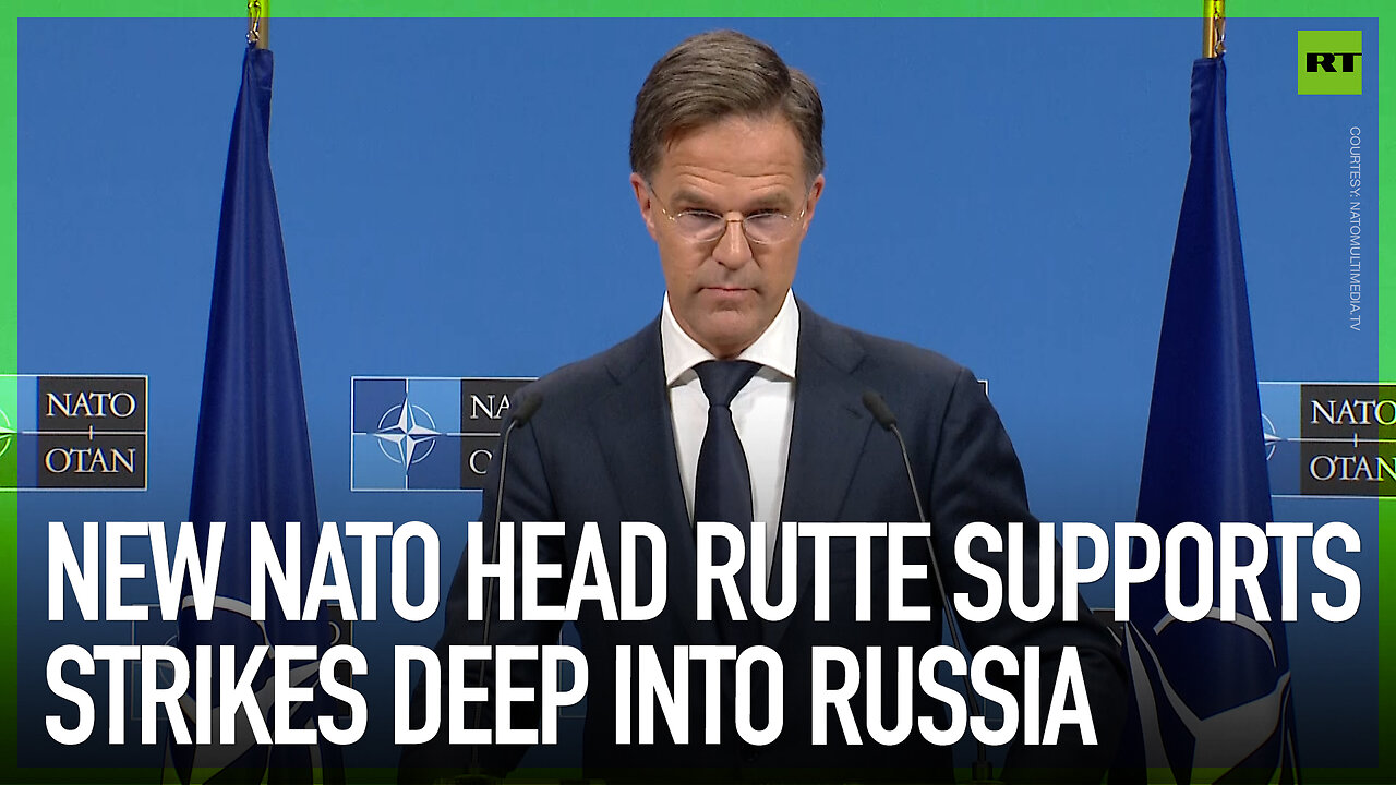 New NATO head Rutte supports strikes deep into Russia