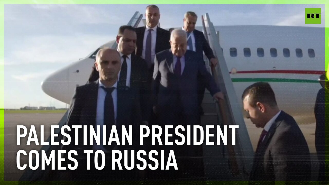 Palestinian Authority President arrives in Russian capital