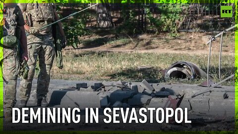 Deminers clear Sevastopol after ATACMS missile downed in city