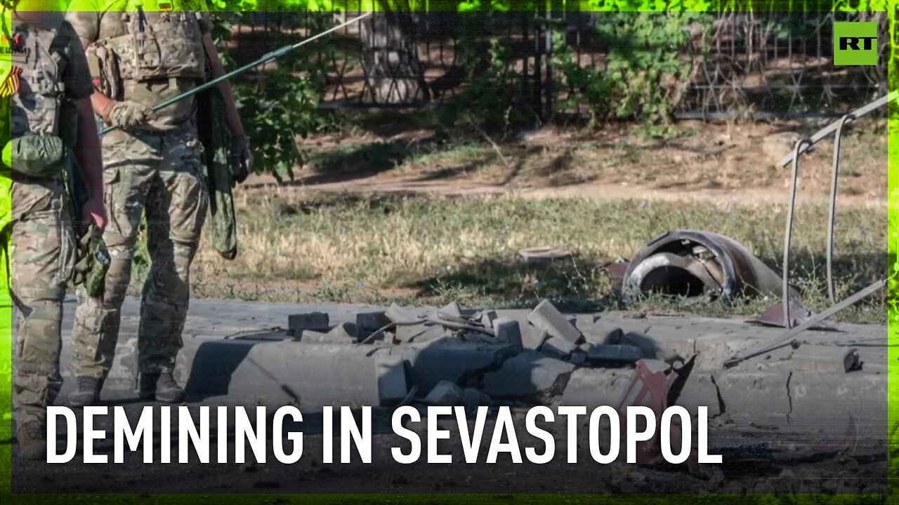 Deminers clear Sevastopol after ATACMS missile downed in city