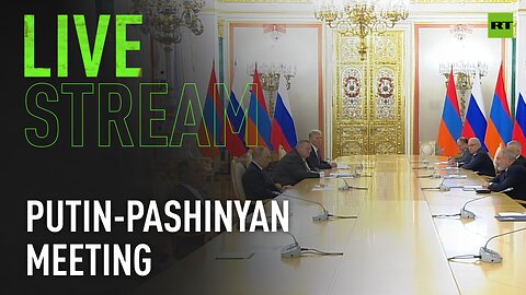 Putin meets with Armenian PM Pashinyan in Moscow