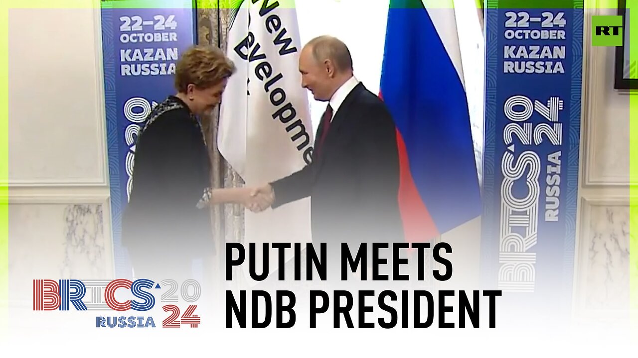 Putin meets with New Development Bank head at BRICS Summit in Kazan