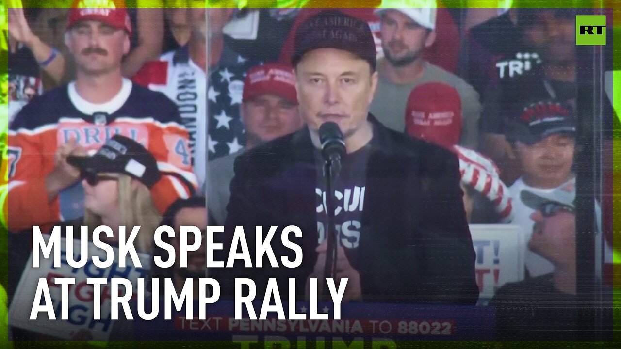 ‘I'm not just MAGA - I'm dark MAGA’ | Musk makes appearance at Trump rally in PA