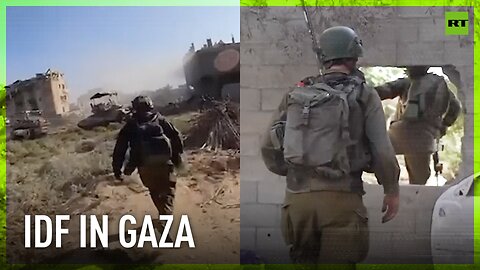 Israeli troops continue to operate in Central Gaza