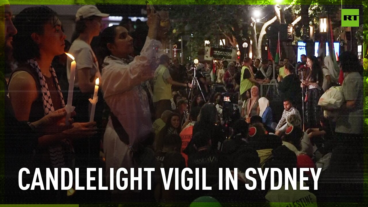 Sydney stands with Palestine and Lebanon on anniversary of Israel-Hamas war