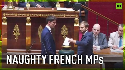 Rebels of 21st century | French MPs refuse to shake hand of RN's ballot teller