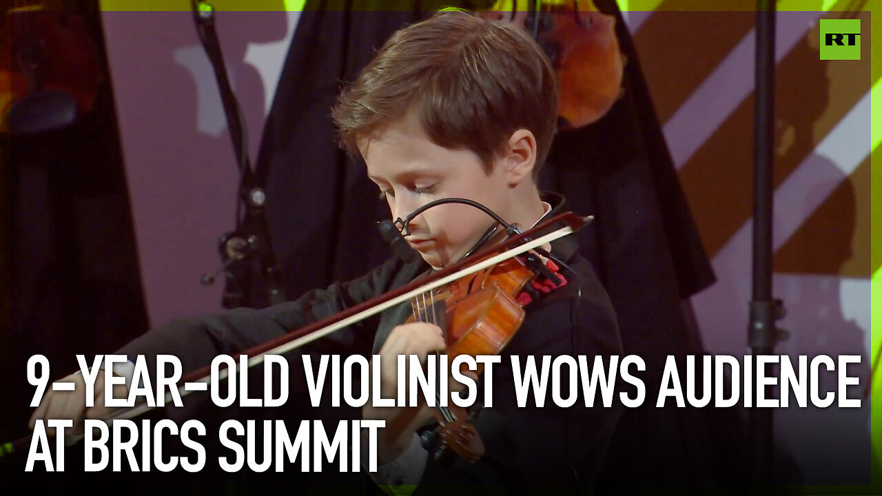 9-year-old violinist wows audience at BRICS Summit