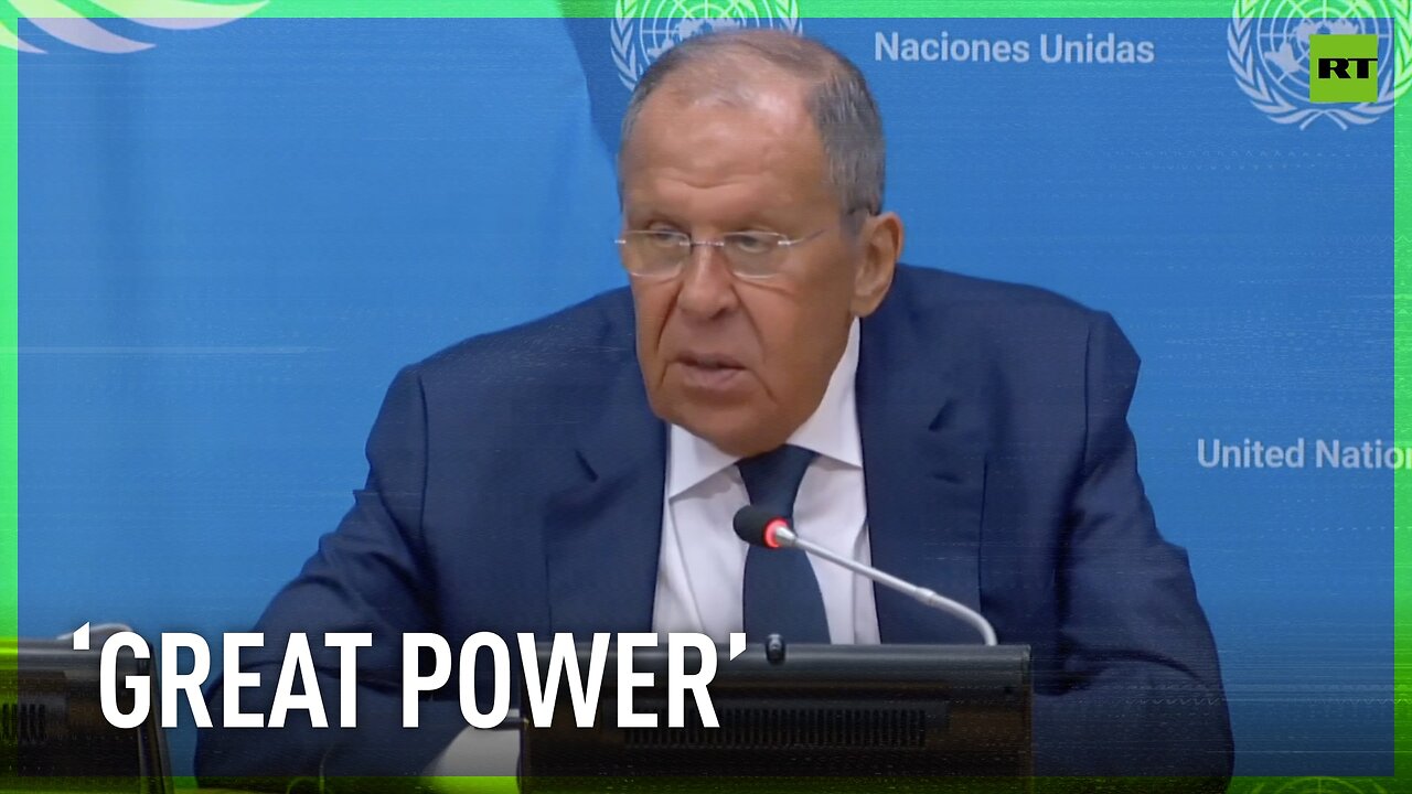 India is a great power - Lavrov