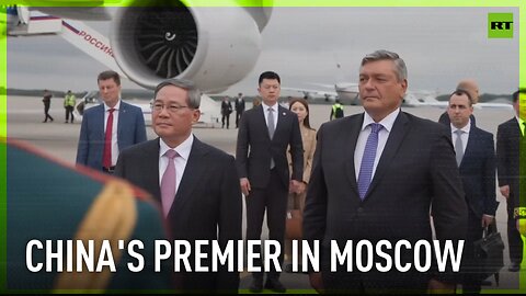 China's Premier Li Qiang arrives in Russia