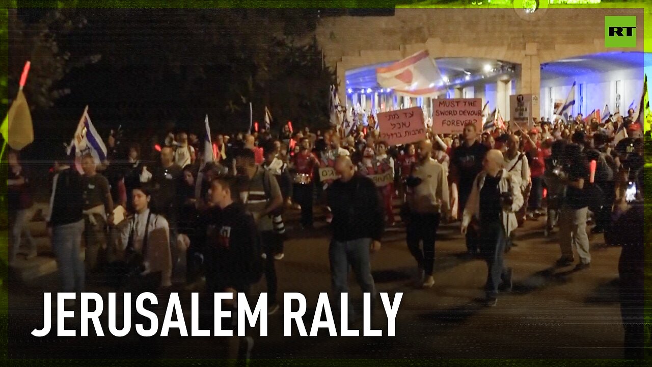 'Deal will only come with ceasefire' | Israelis rally for hostage release