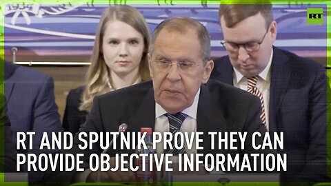 RT and Sputnik prove they can provide objective information to their audience – Lavrov