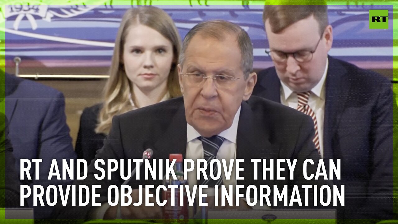 RT and Sputnik prove they can provide objective information to their audience – Lavrov